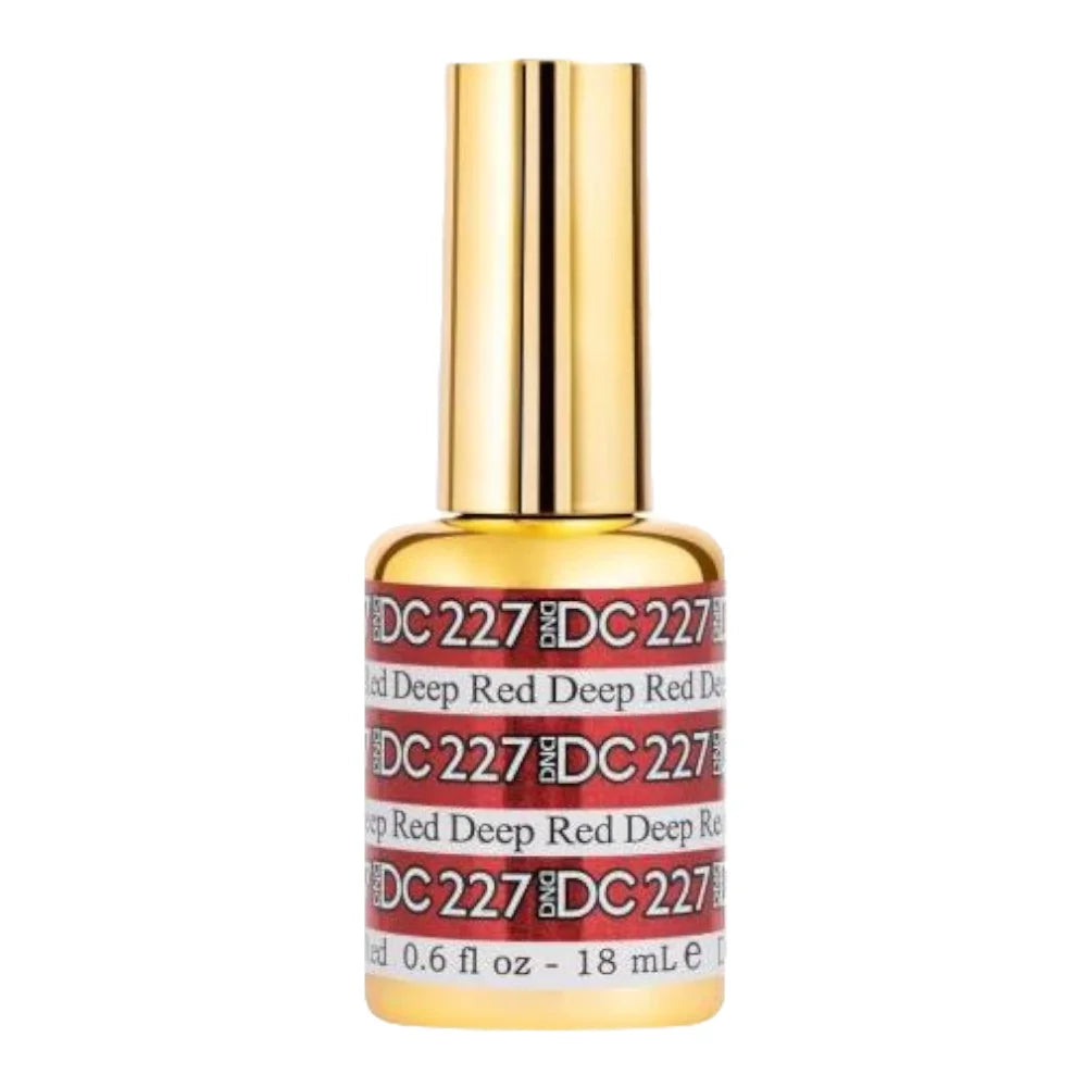 DND DC Mermaid 227 - Sparkling Glitter Gel Polish
