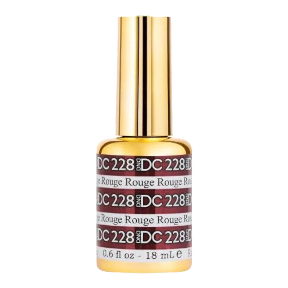 DND DC Mermaid 228 - Sparkling Glitter Gel Polish