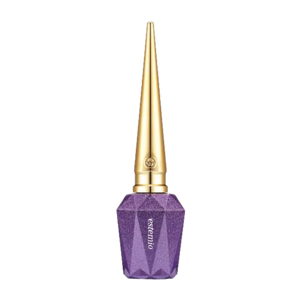 nail salon verdun, Estemio Korean Gel Polish GL37 Purple Mixed Glitter