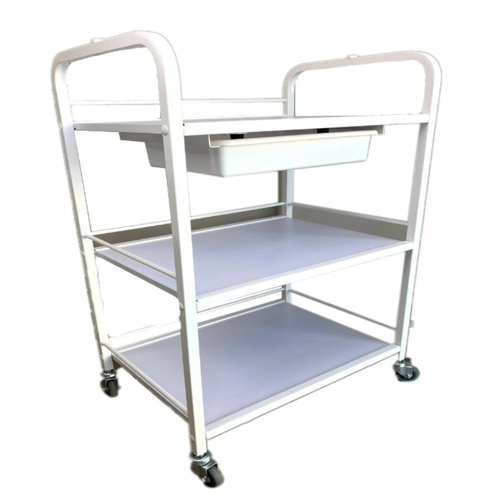 Facial Trolley 3 Tier #4238 - White Classique Nails Beauty Supply Inc.