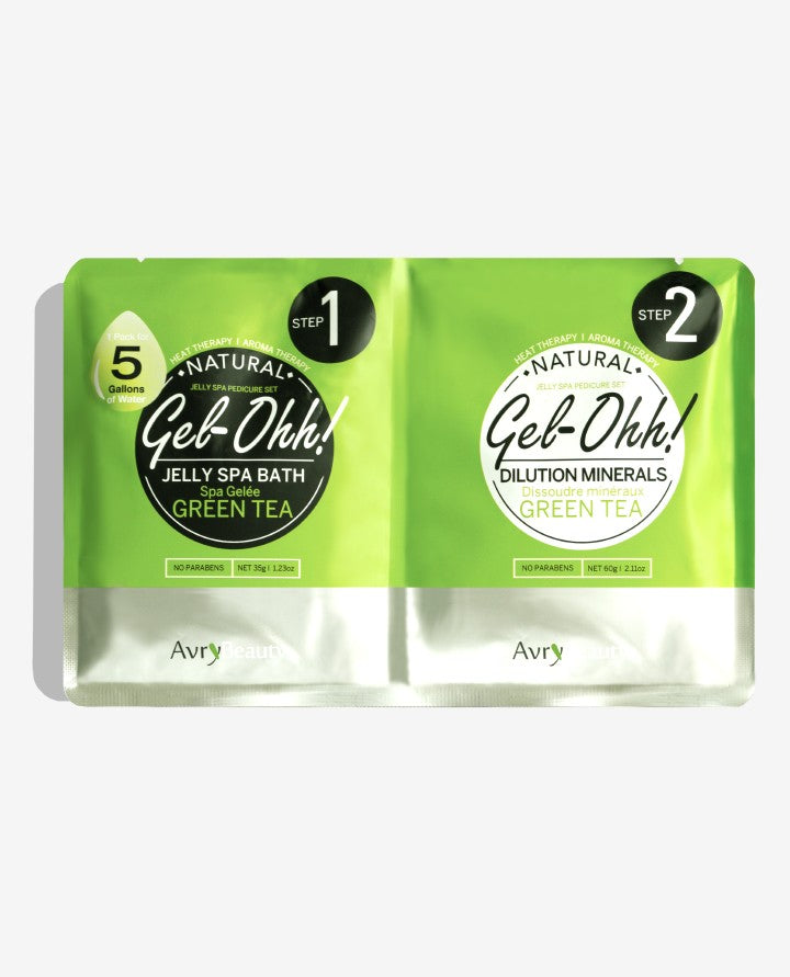 Gel-Ohh Jelly Spa Pedi Bath - Green Tea #AJ001GRT Voesh