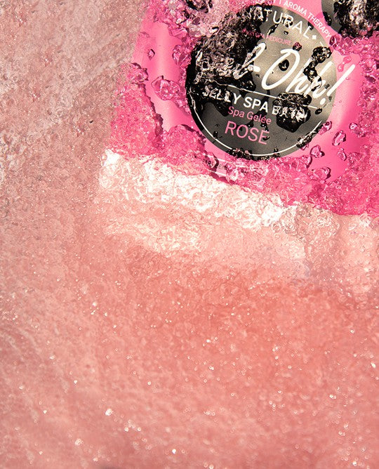 Gel-Ohh Jelly Spa Pedi Bath - Rose #AJ001RSE Voesh