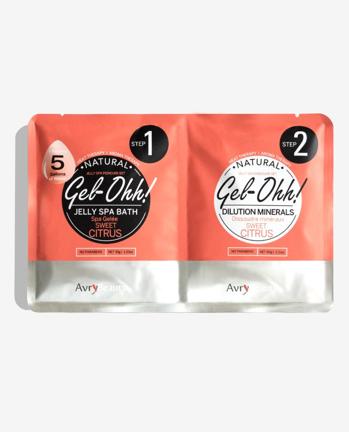 Gel-Ohh Jelly Spa Pedi Bath - Sweet Citrus #AJ001SWC Voesh