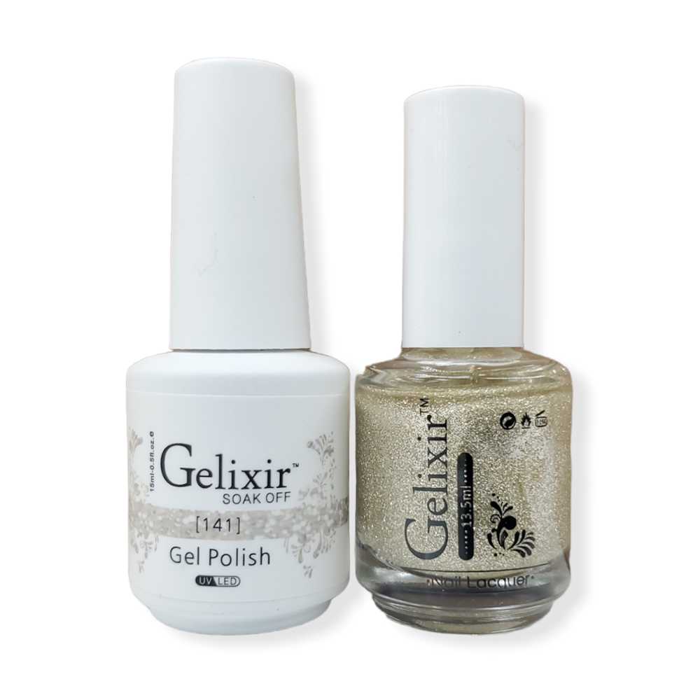 Gelixir Gel Polish and Nail Lacquer Set 141, non toxic nail polish, non toxic nail polish canada, nail polish non toxic, nail polish canada​, gel nail polish canada, best gel nail polish canada, set nail polish​