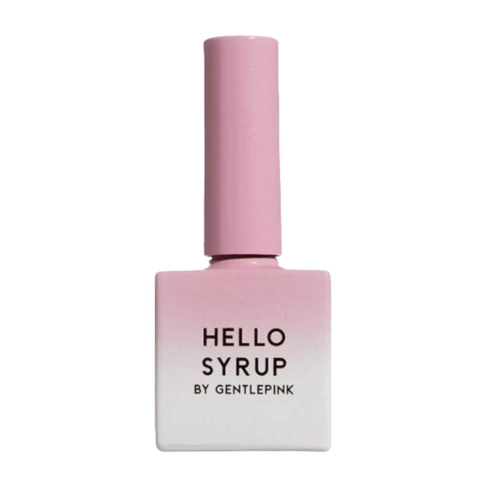 secret nail beauty supply, Gentle Pink Korean Syrup Gel Polish SG28 - Trendy Jelly Nail Colors