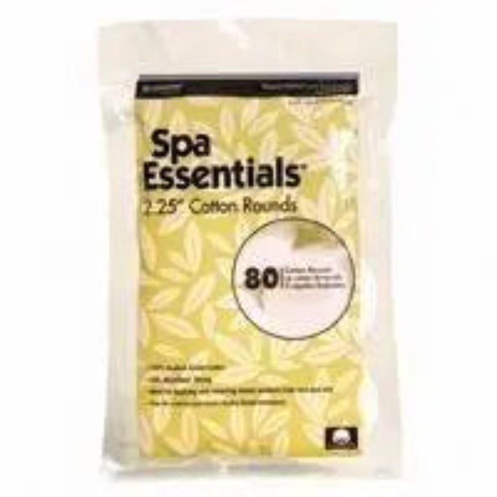 Graham Spa Essentials Cotton Rounds (Pack of 80) #55493 Classique Nails Beauty Supply Inc.
