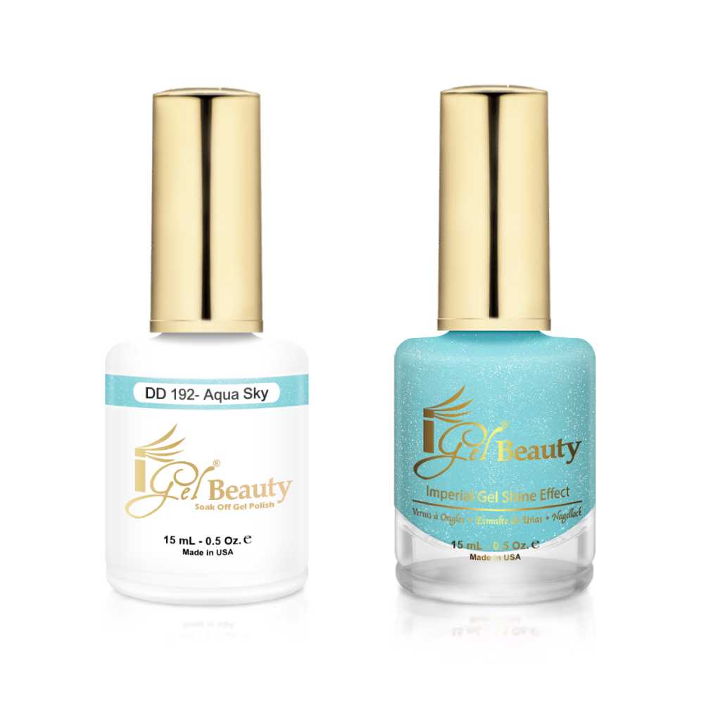 igel dd matching duo dd192 if you wish aqua blue nails classique nails beauty supply inc
