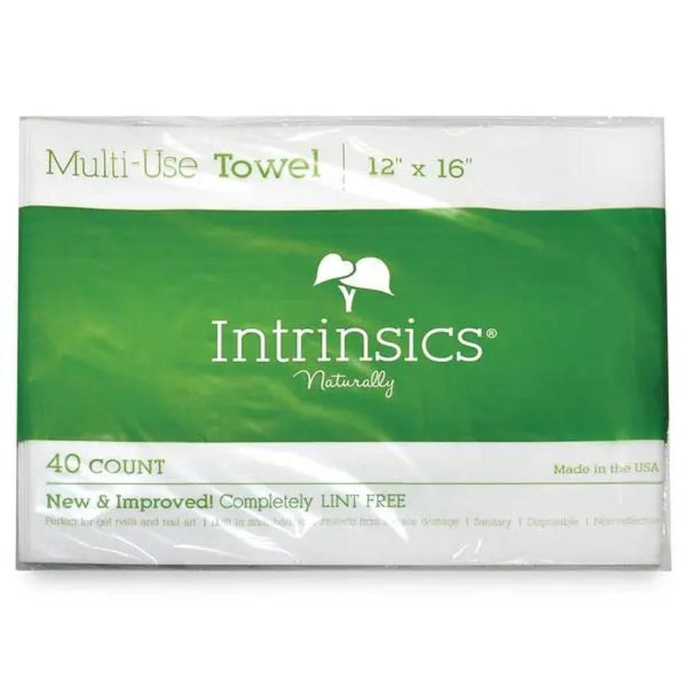 Intrinsics Essential Multi-Use Towel (Bag of 40) Classique Nails Beauty Supply Inc.