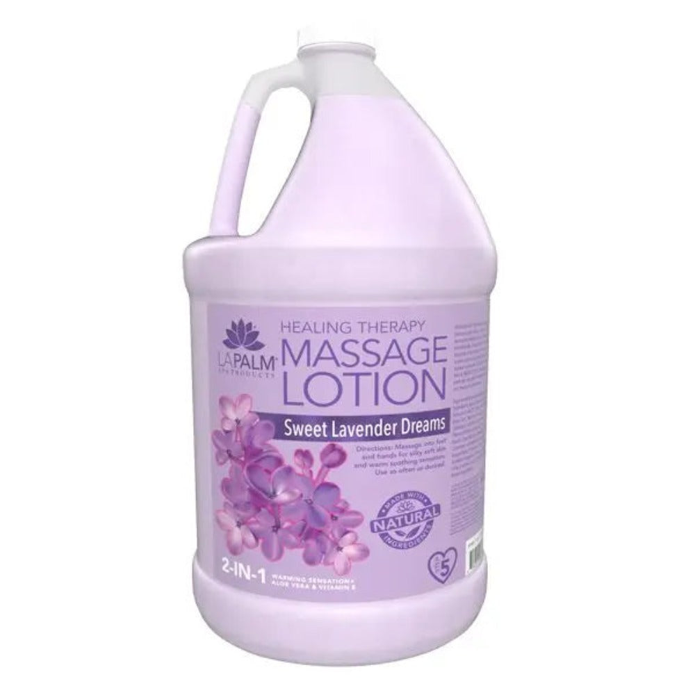 La Palm Healing Therapy Lotion - Sweet Lavender Dreams 1Gal La Palm
