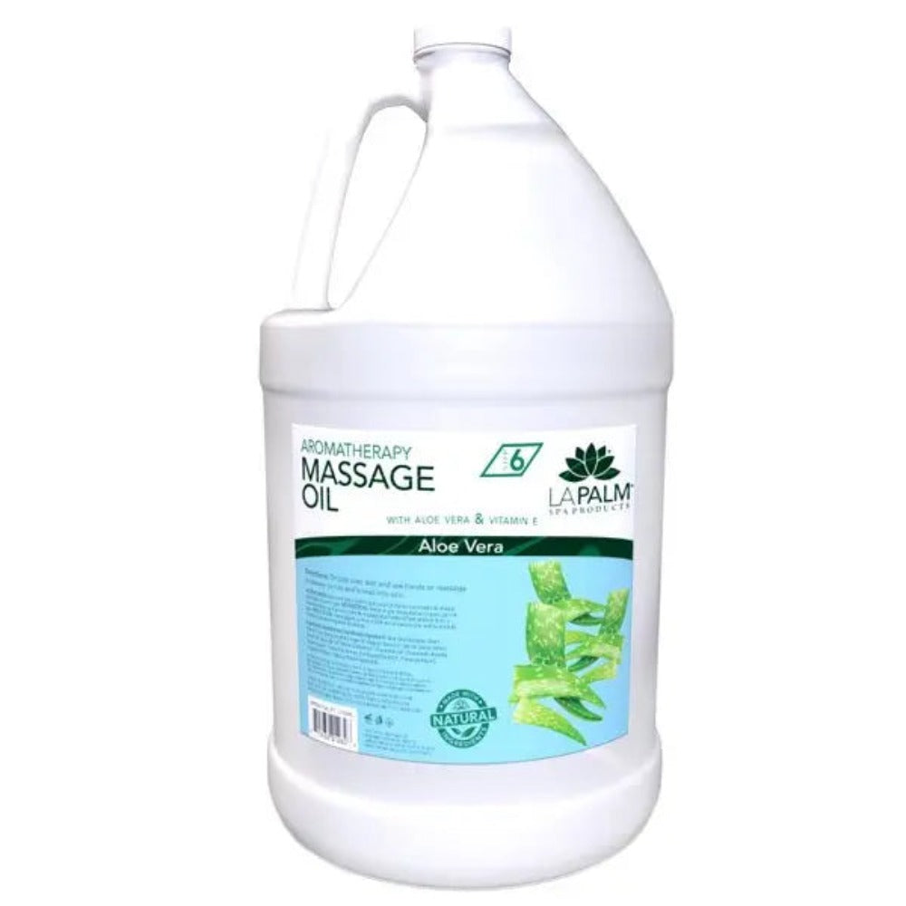 massaging oil la palm aloe vera