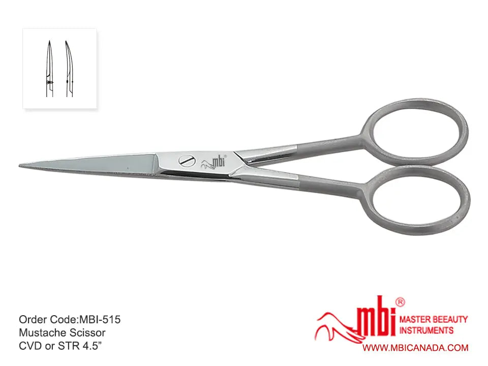 MBI-515 Moustache Scissor Size 4.5' MBI