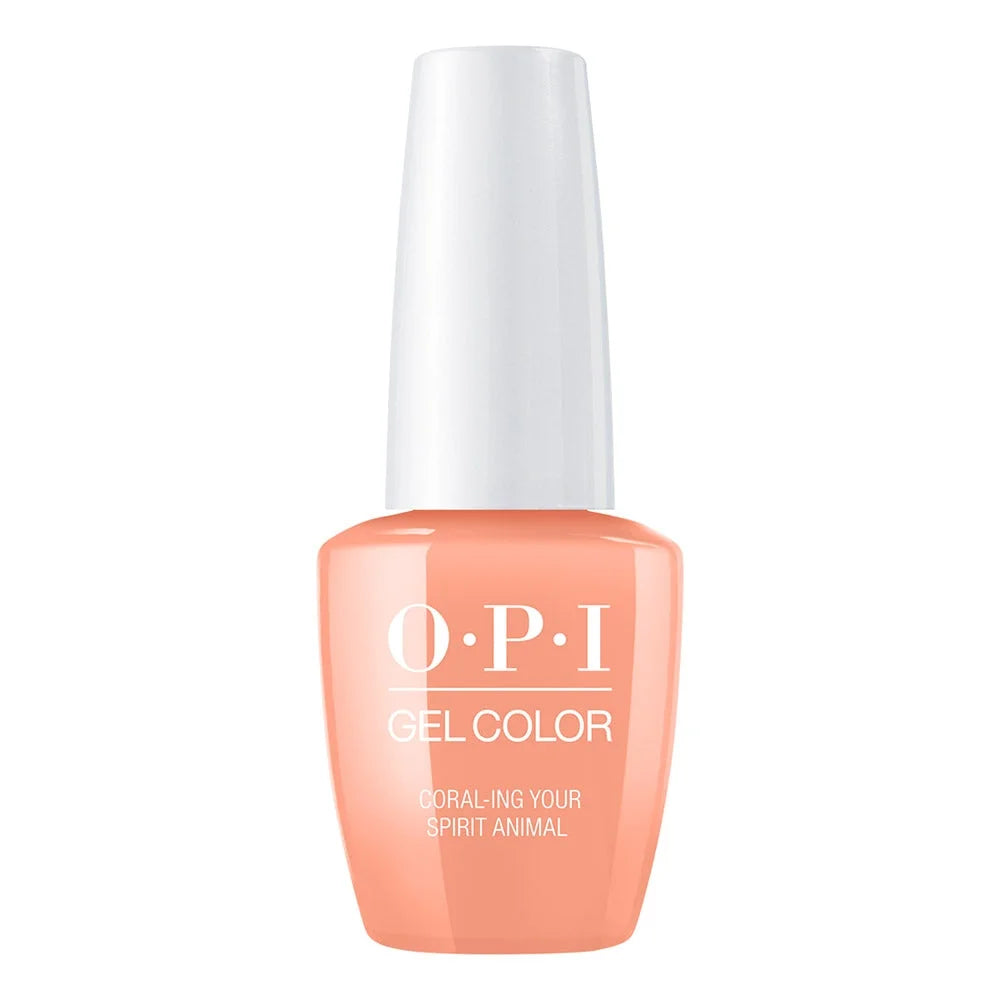 opi gel polish, opi gel color Coral-ing Your Spirit Animal #GCM88  