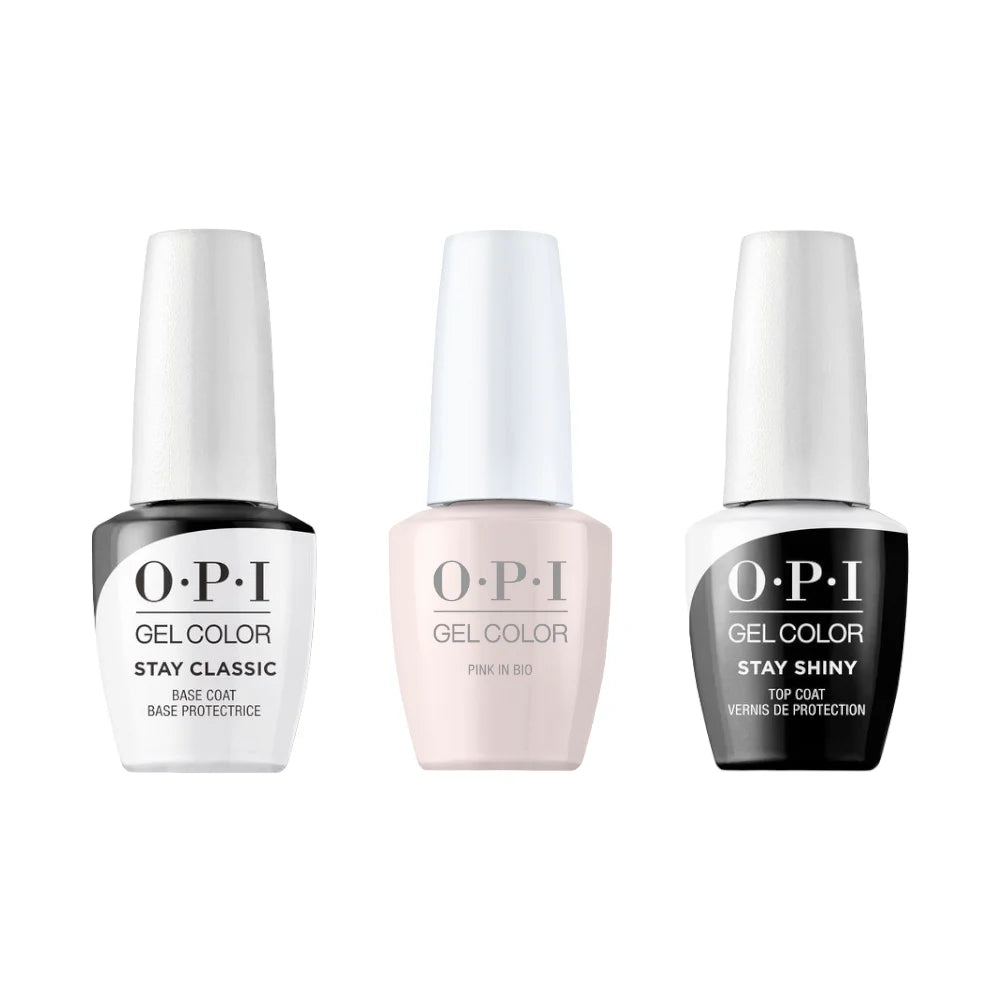 OPI Gel Colour - Top, Base & Colour Trio "Me, Myself, & OPI" Classique Nails Beauty Supply Inc.