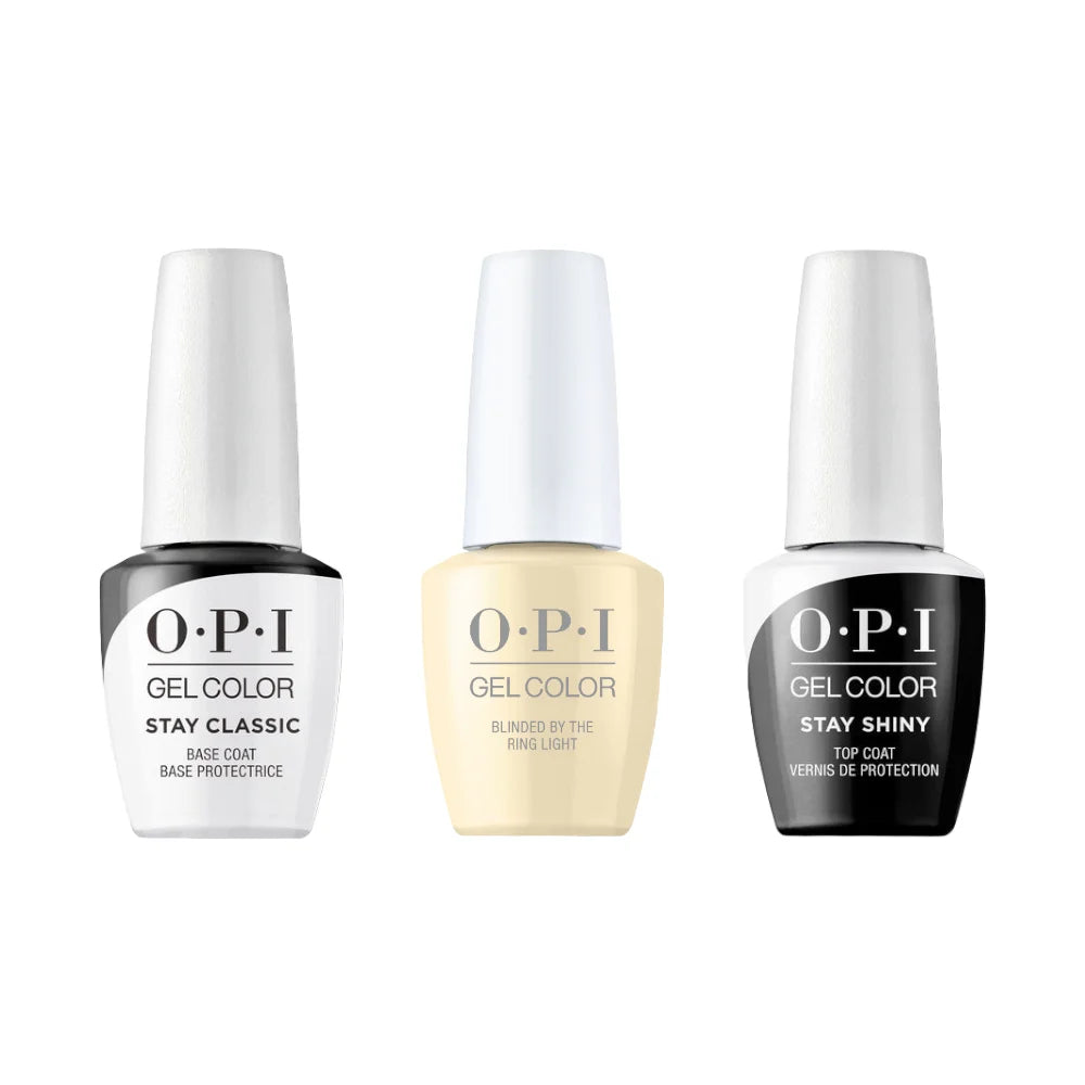 OPI Gel Colour - Top, Base & Colour Trio "Me, Myself, & OPI" Classique Nails Beauty Supply Inc.