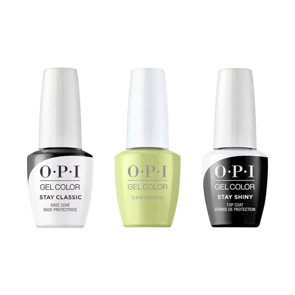 opi gel polish, opi gel color Top, Base & Colour Trio "Me, Myself, & OPI"  