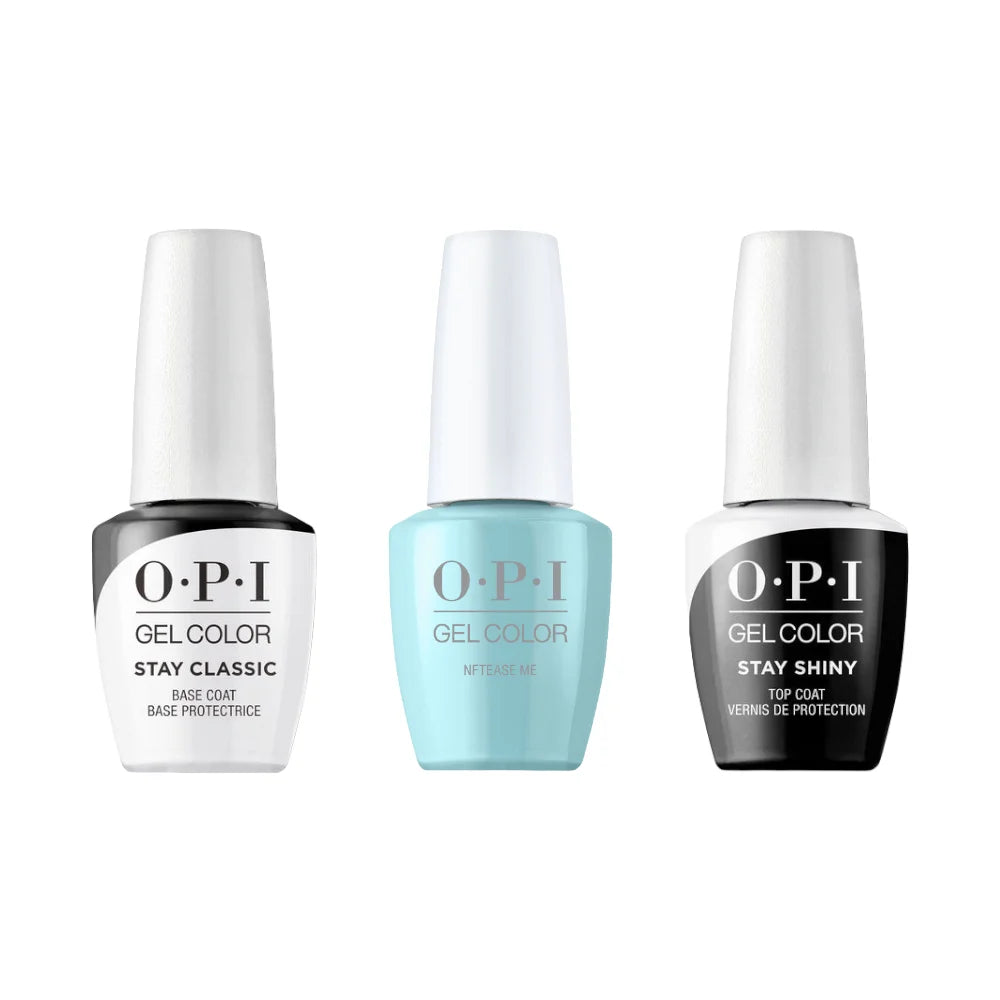 OPI Gel Colour - Top, Base & Colour Trio "Me, Myself, & OPI" Classique Nails Beauty Supply Inc.