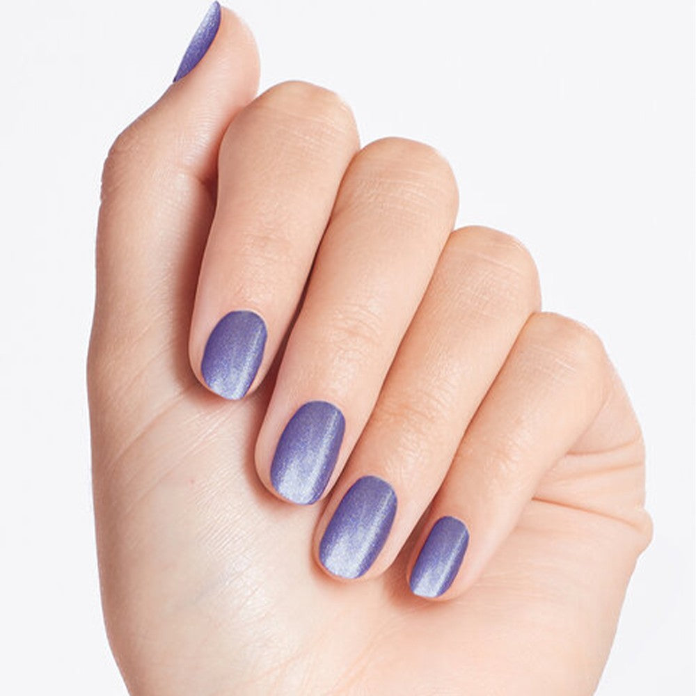opi purple shimmer nail polish, you had me at halo