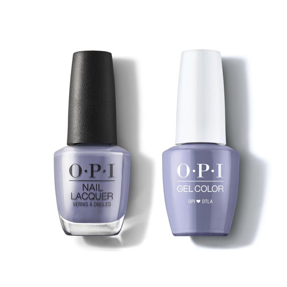 opi gel polish and matching opi nail polish LA09 OPI Loves DTLA Wella Beauty Canada ULC (OPI)