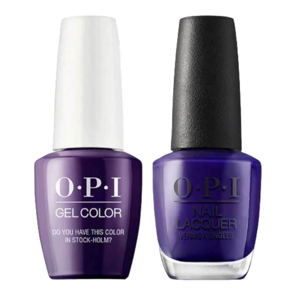 opi gel polish & matching opi nail lacquer N47 Do You Have This Colour In Stock-holm?