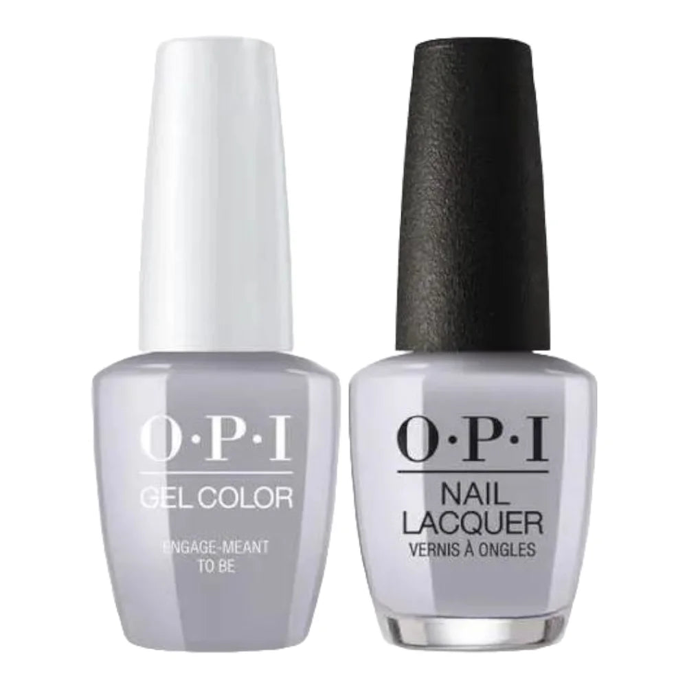 opi gel polish & matching opi nail lacquer SH5 Engage-meant To Be 