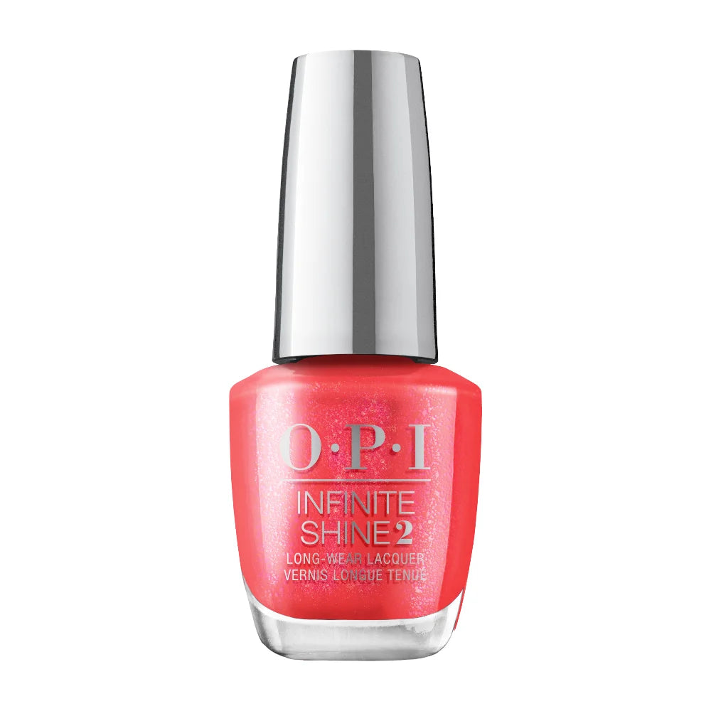 OPI Infinite Shine - Left Your Texts on Red ISLS010, opi nail polish