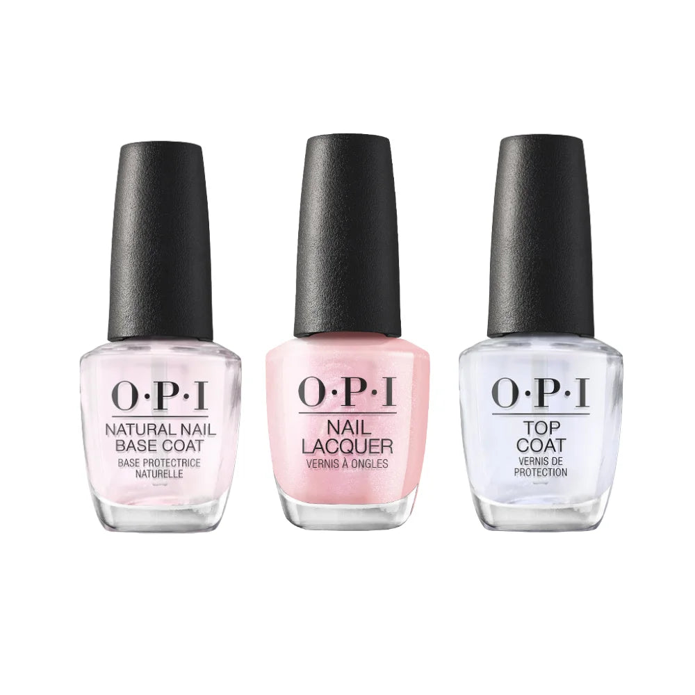 OPI Lacquer - Top, Base & Colour Trio "Me, Myself, & OPI" Classique Nails Beauty Supply Inc.