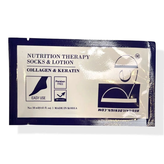 RED UV Protection Nutrition Therapy Socks Classique Nails Beauty Supply Inc.