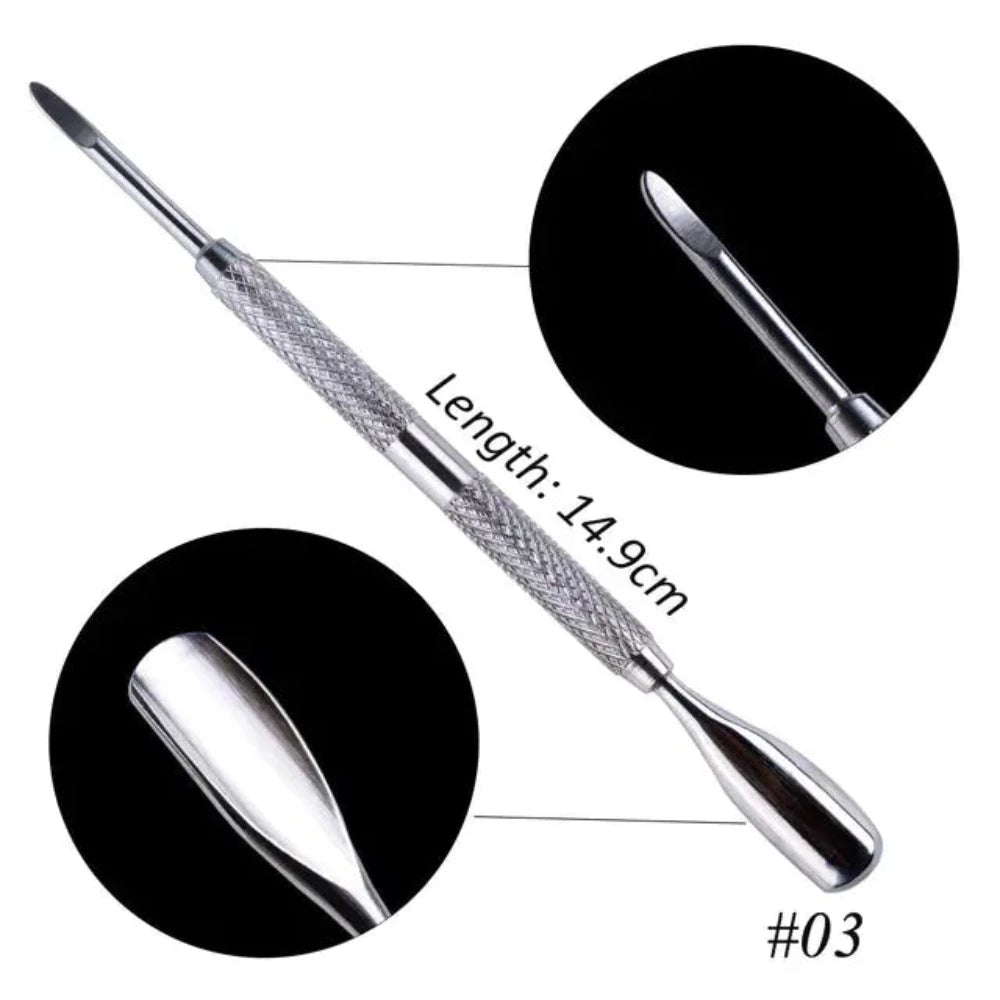 SP Cuticle Pusher w/ Ingrown Nail Lifter Classique Nails Beauty Supply Inc.