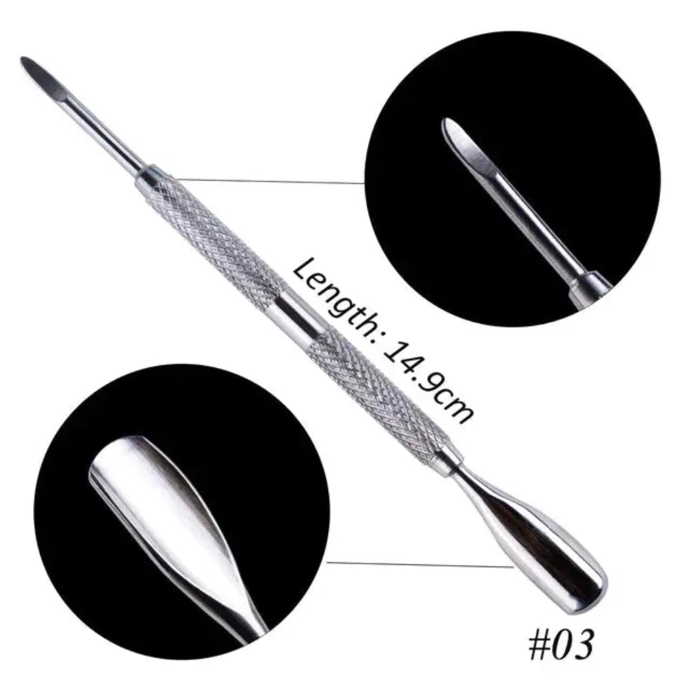 SP Cuticle Pusher w/ Ingrown Nail Lifter Classique Nails Beauty