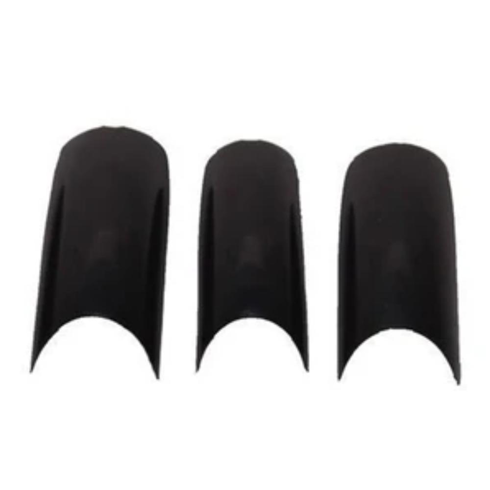 Lamour Black Tips Size #9 (Bag of 50) Classique Nails Beauty Supply Inc.
