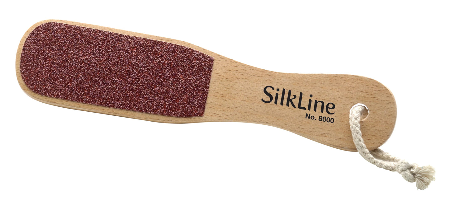 Silkline Wet/Dry Wooden Foot File #8000NC Classique Nails Beauty Supply Inc.