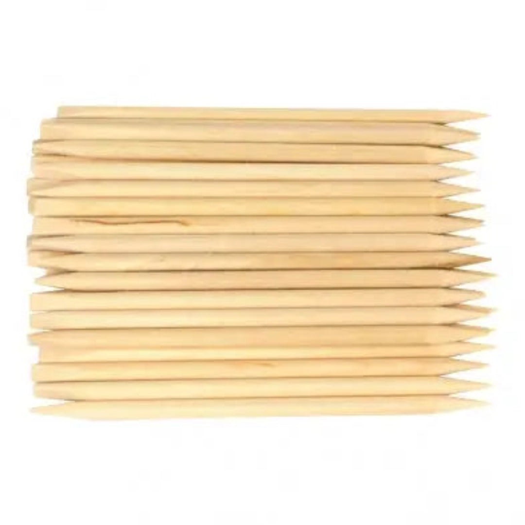 Small Orange Sticks 100pcs #CWS-3 No Vendor