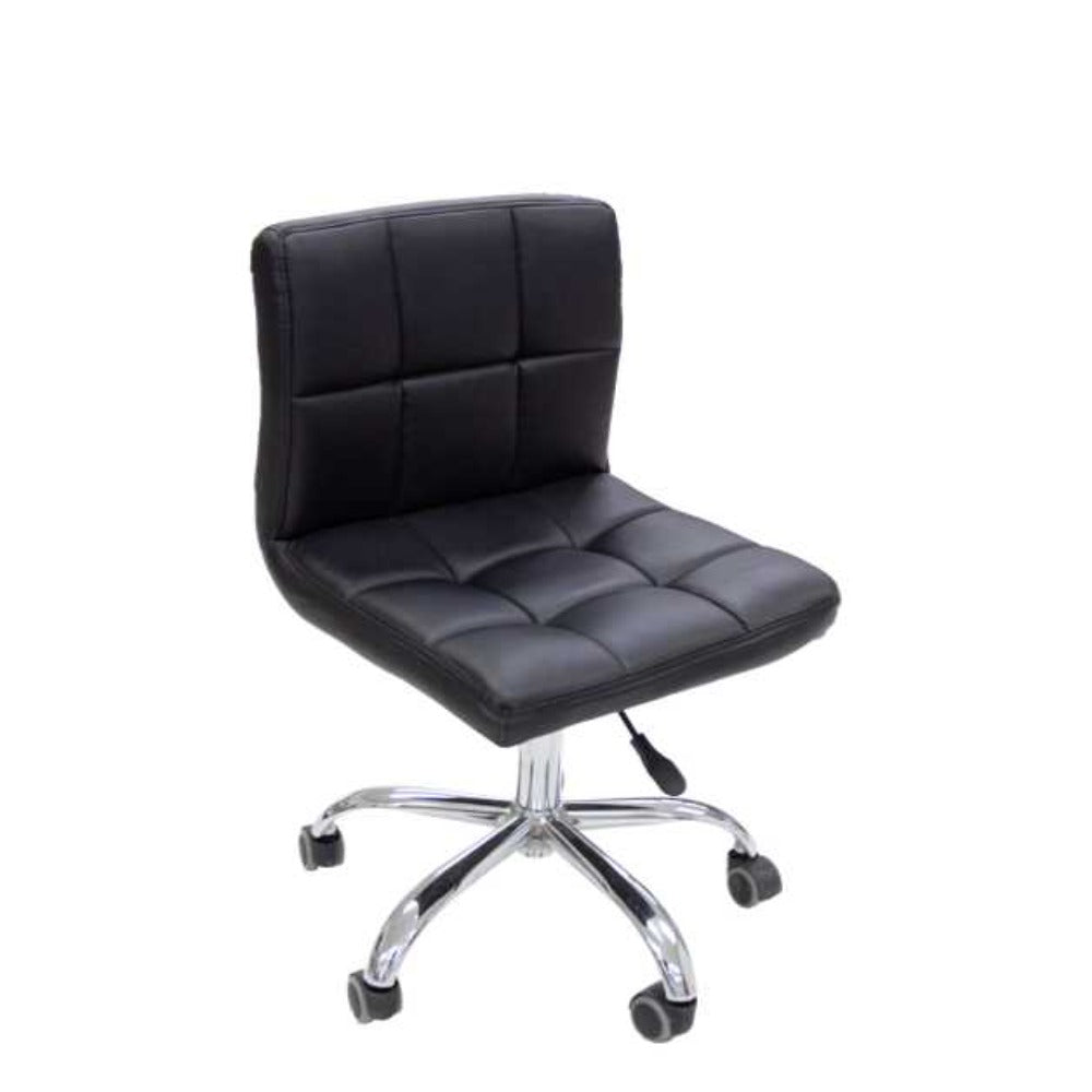 Technician Chair Square - #1028 Black Classique Nails Beauty Supply Inc.