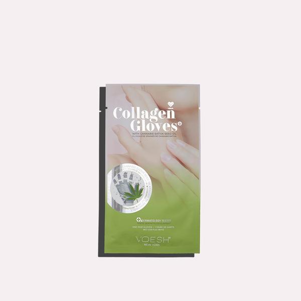 Voesh UV Protective Collagen Gloves w/ Cannabis Seed Oil, Classique Nails Beauty Supply