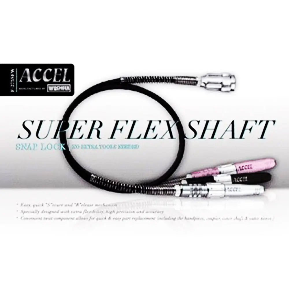 Accel Super Flex Shaft 1/8 - Silver #F-275SF1S