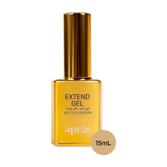 apres Extend Gel Gold Bottle Edition 15mL for Gel X Tips