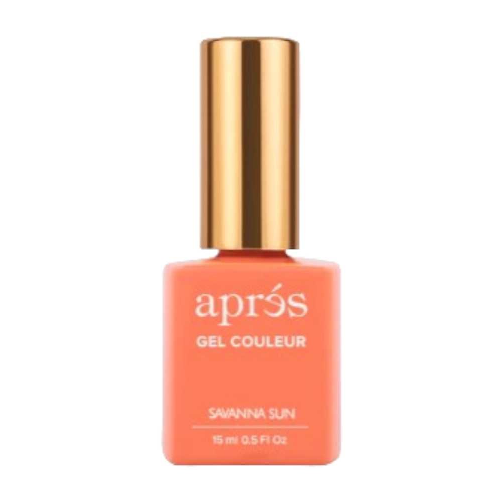 Apres Gel Couleur, gel polish Savanna Sun APGC260, gel summer nail colors