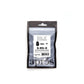 Apres Gel-X Refill Tips, clear press on nails, Sculpted Round Short (50pcs), oval shaped nails