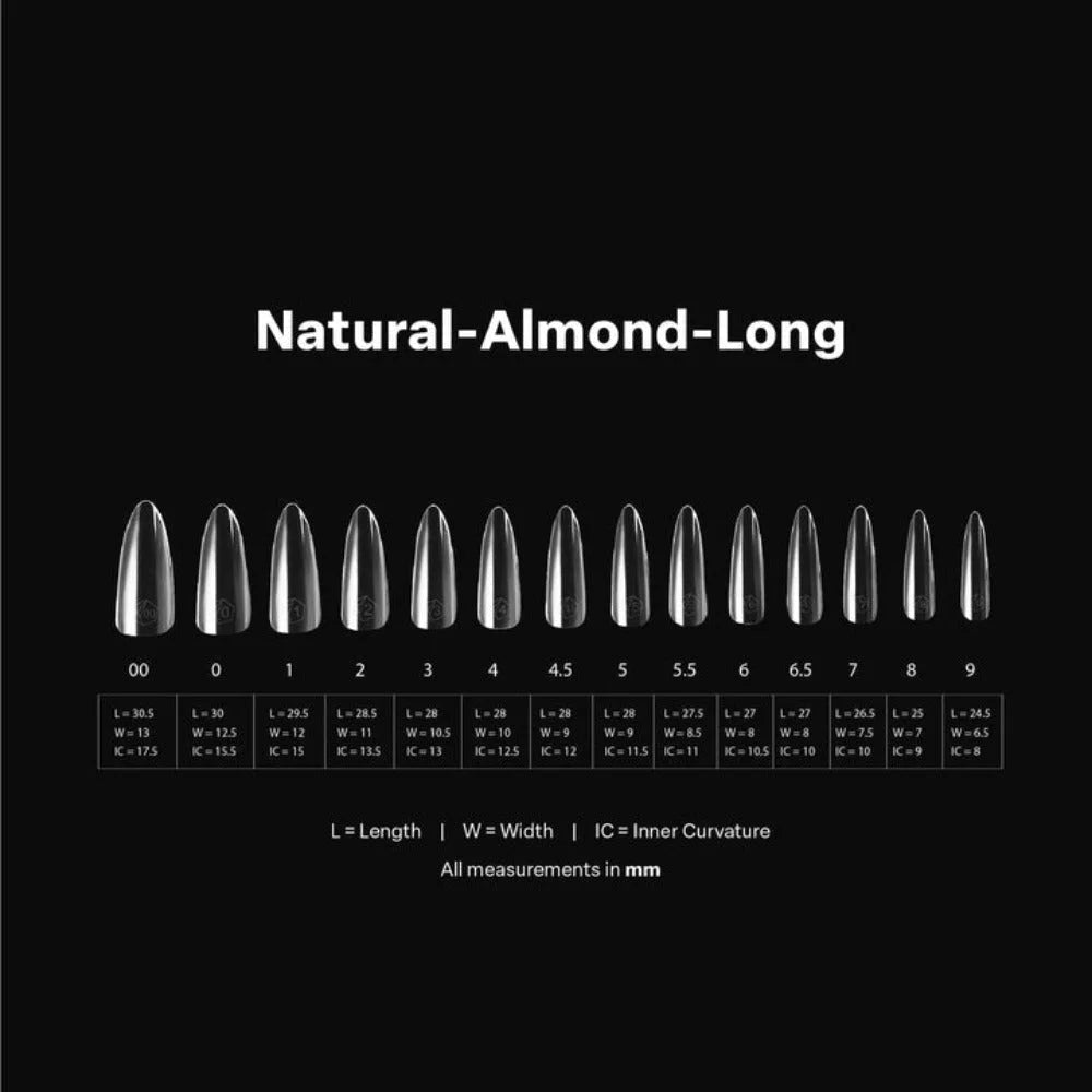 apres gel x press-on nails tips 2.0 - Almond Tips Box 600pcs, almond nail bar kenaston