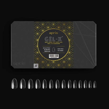 Apres Gel-X Tips 2.0 - Almond Tips Box 600pcs