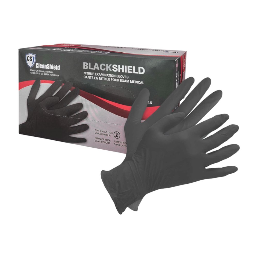 BlackShield Nitrile Examination Gloves