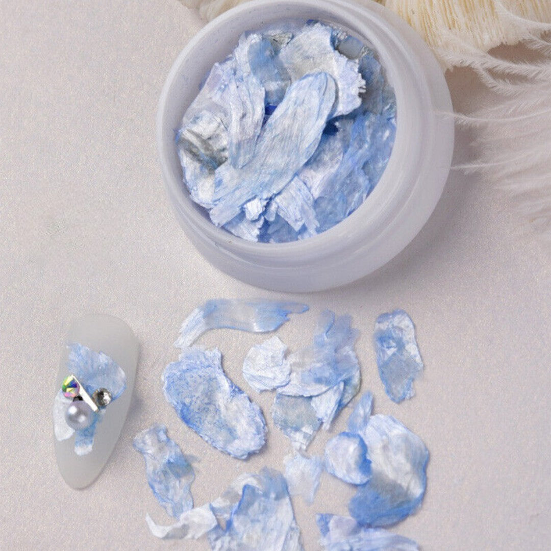 seashell nail art, CNBS Natural Color Ultrathin Seashell Nail Art Decoration Accessories, decor nails