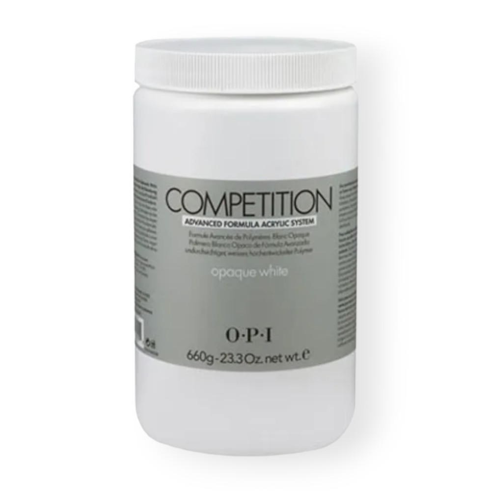 OPI C3000 Powder 23.3oz Opaque White, nail designs on acrylic