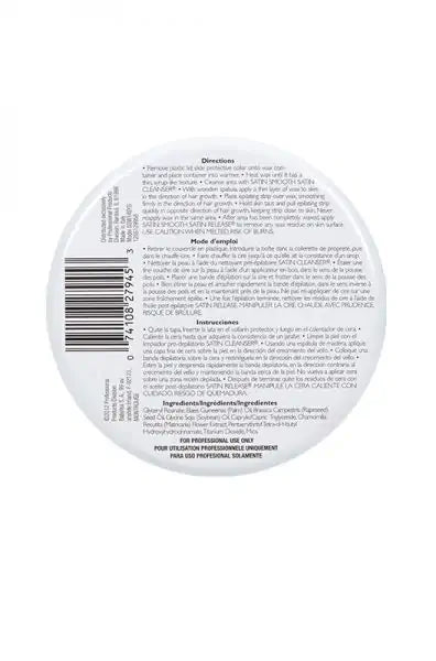 Satin Smooth Soft Wax Pure Soy 14oz SSW14SYG